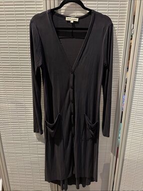 By Together Black Ribbed Top